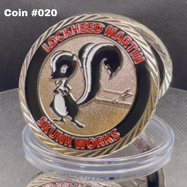 Skunk Works Collector's Coin - Premium Numbers - Limited Edition