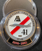 VF-41 Black Aces Challenge Coin - Limited Edition
