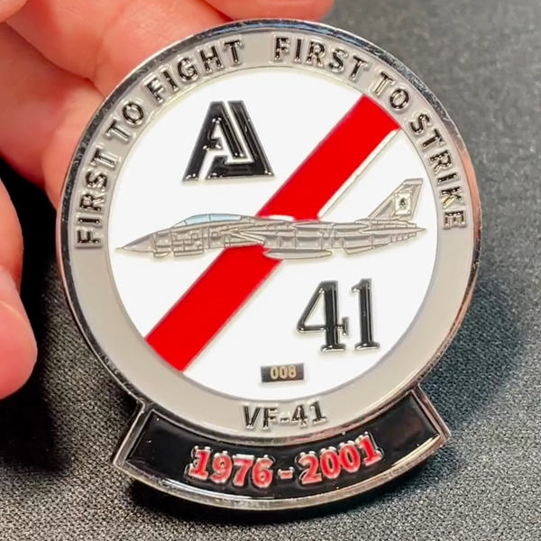 From Our Private Vault: Premium Numbered Black Aces Challenge Coins Release