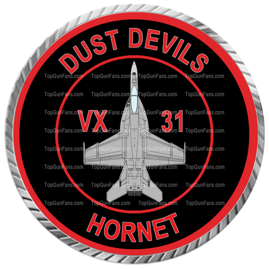 VX-31 "Dust Devils" Top Gun Fan Collector's Coin (Limited Edition Pre-order)