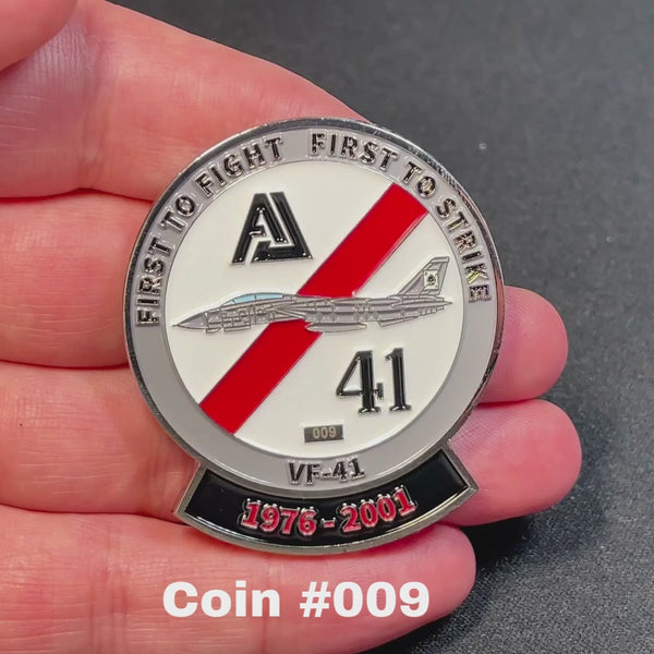 From Our Private Vault: Premium Numbered Black Aces Challenge Coins Release
