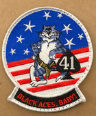 VF-41 Black Aces Patch (Set of 2 Patches)