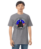 Top Gun Fans Carbon Grey / XL Top Gun Fightertown F-14 Tomcat Men’s Premium Heavyweight T-shirt