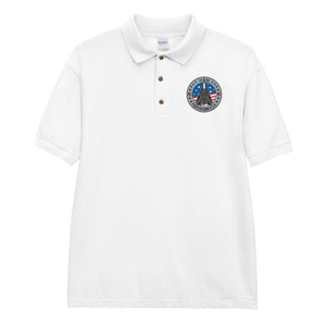 Top Gun Fans Fightertown USA F-14 Embroidered Polo Shirt