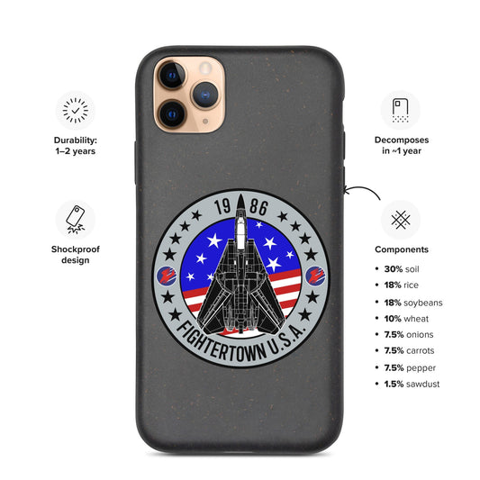 Top Gun Fans Mobile Phone Cases iPhone 11 Pro Max F-14 Tomcat Fightertown Organic iPhone Case
