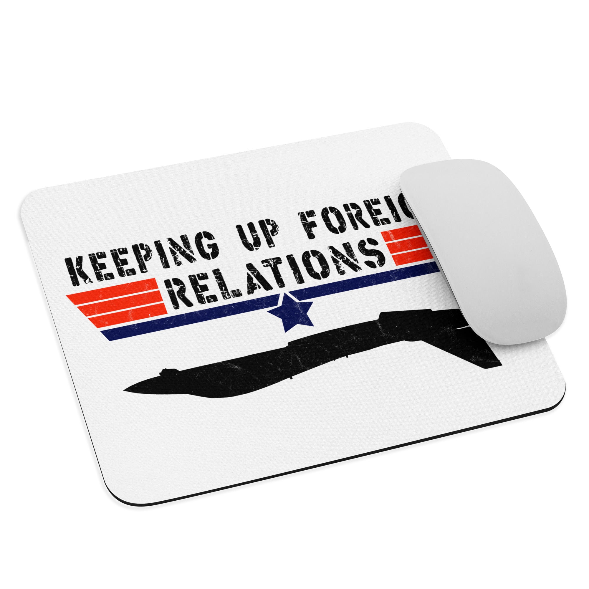 Keeping Up Foreign Relations F-14 Tomcat Mouse pad