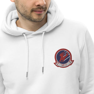 Top Gun Fans Shirts & Tops VF-1 Insignia Ebroidered Logo Unisex EcoHoodie