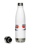 Stay Hydrated in Style with the 'Because I Was Inverted' Vintage Effect Stainless Steel Water Bottle - A Must-Have for Top Gun Fans!